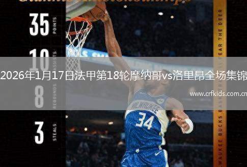 2026年1月17日法甲第18轮摩纳哥vs洛里昂全场集锦